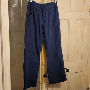 Devine Scrubs by JDM, Med,Navy blue, Cargo Scrubs, 3 pockets, ties,nwot